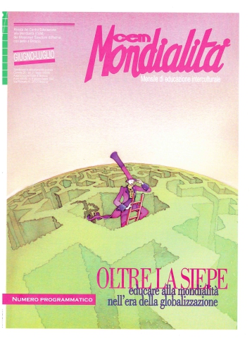 Copertina di 28.06.Oltre la siepe: educare alla mondialità nell'era della globalizzazione