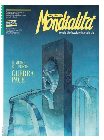 Copertina di 29.03.Il muro e il ponte. GUERRA PACE