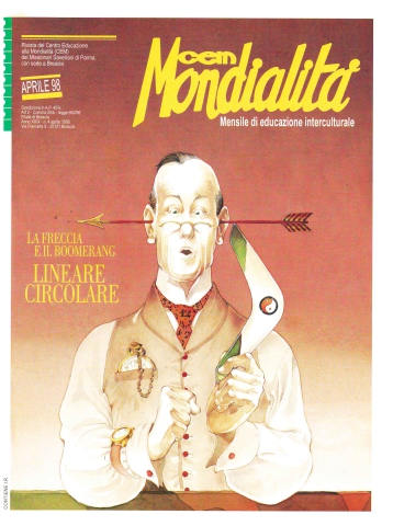 Copertina di 29.04.La freccia e il boomerang. LINEARE CIRCOLARE