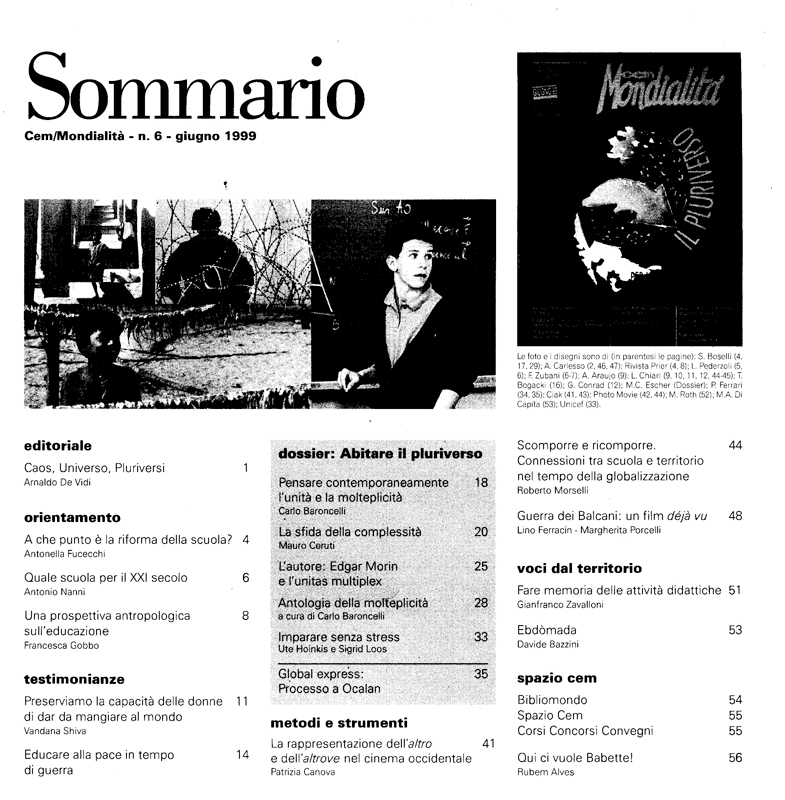 Sommario 30 06 cem giugno 1999 web