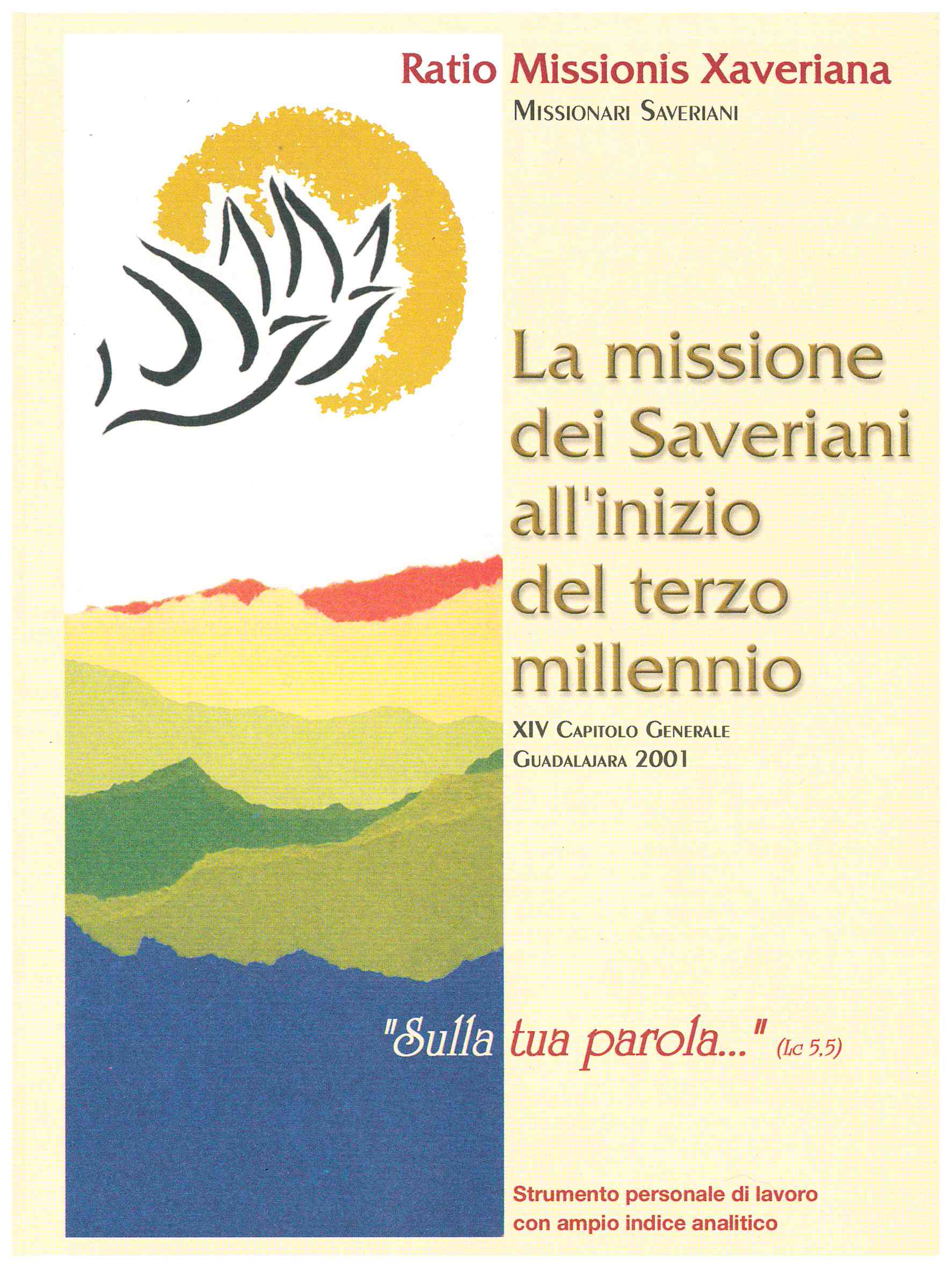 Copertina di La missione dei Saveriani all'inizio del terzo millennio