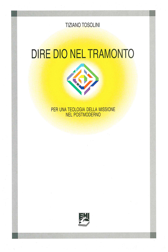 Copertina di Dire Dio nel tramonto
