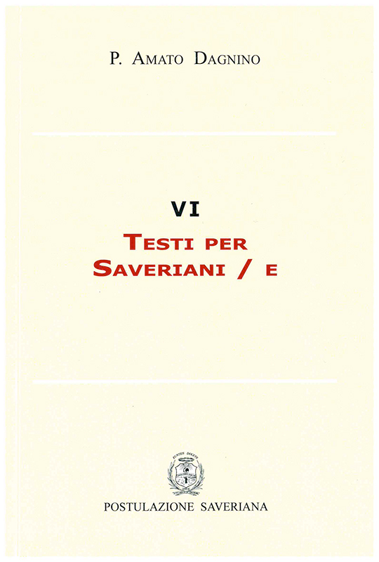 Copertina di VI Testi per Saveriani/e