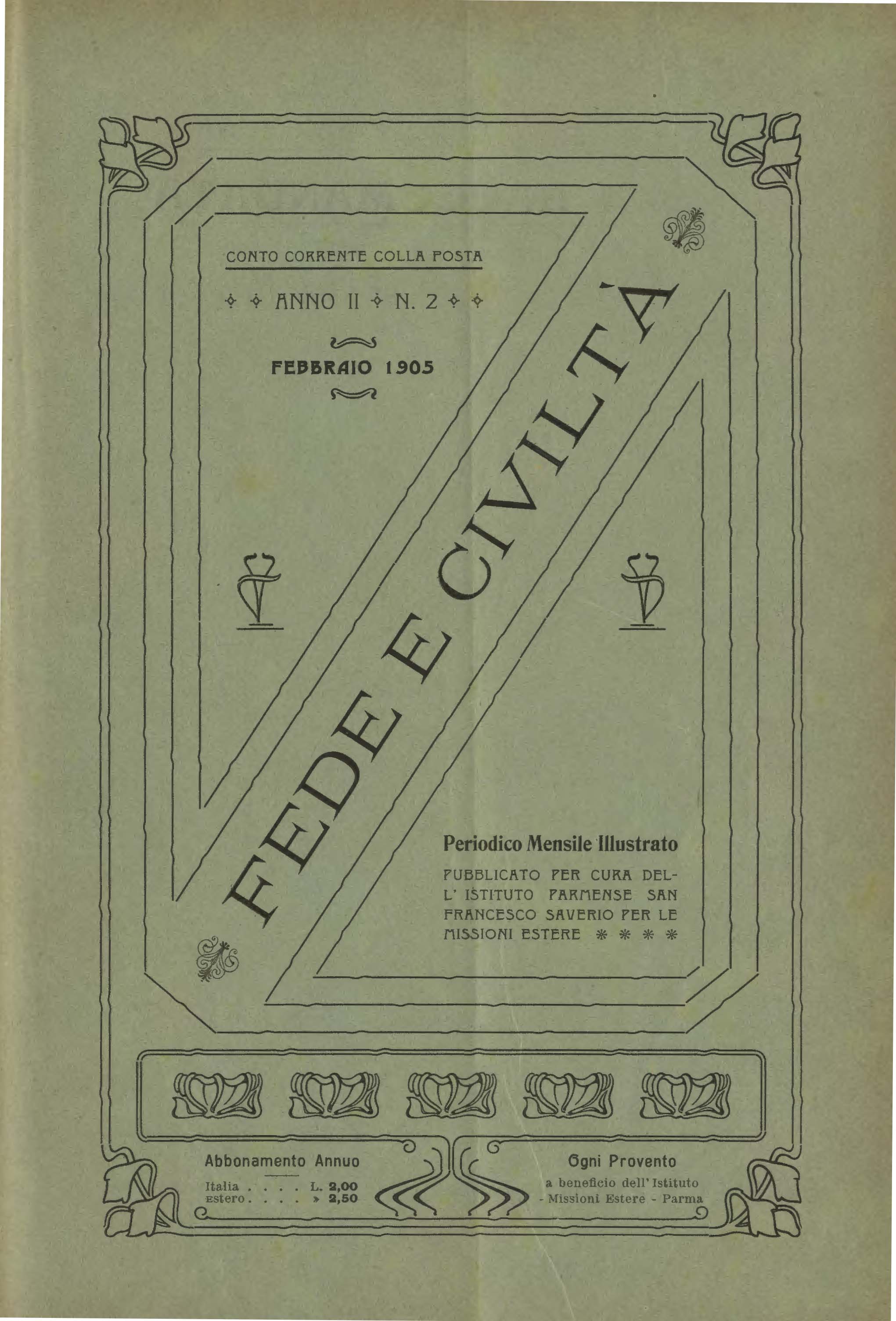 Copertina di 02.1905.02.Fede e Civiltà