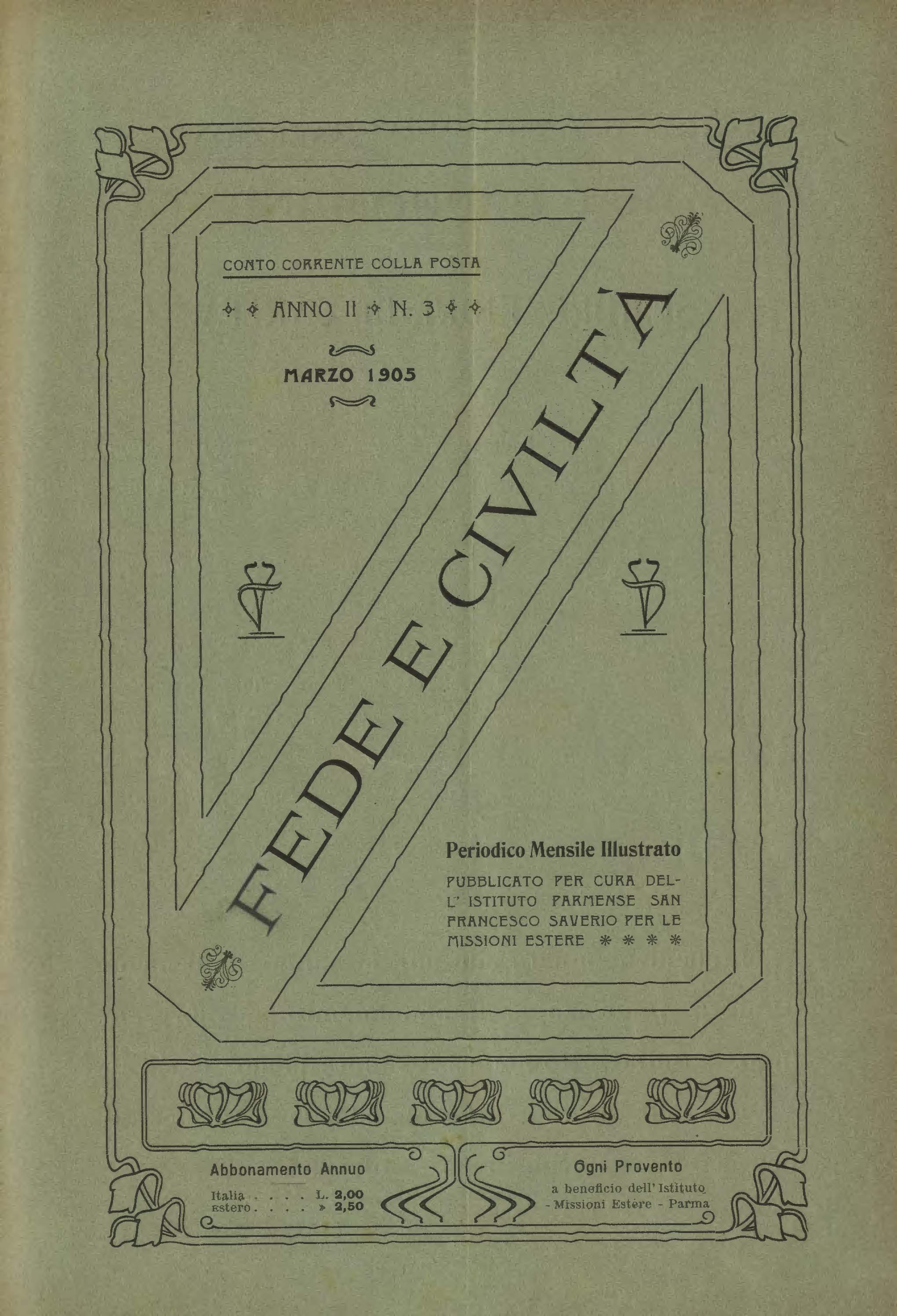 Copertina di 02.1905.03.Fede e Civiltà