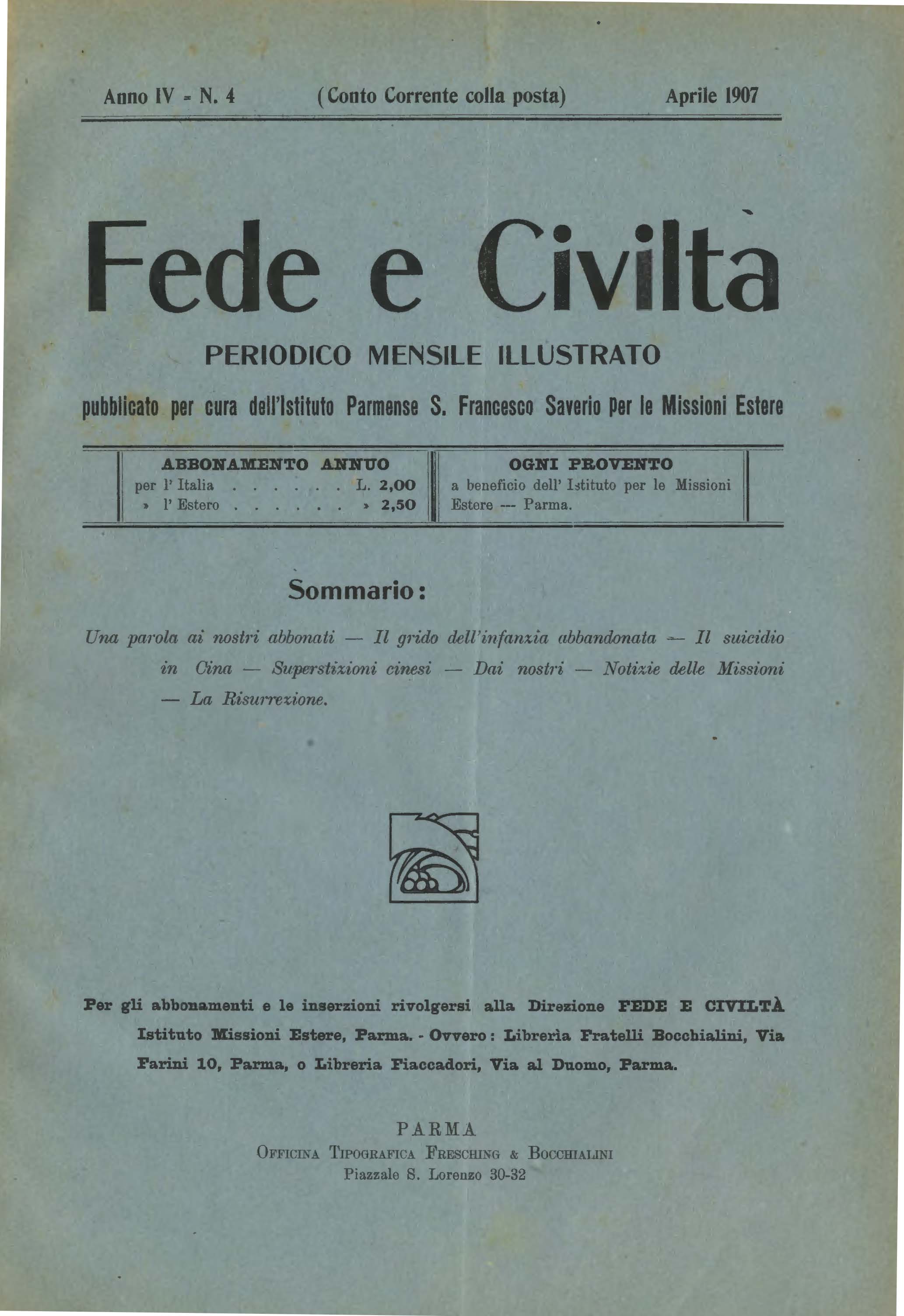 Copertina di 04.1907.04.Fede e Civiltà