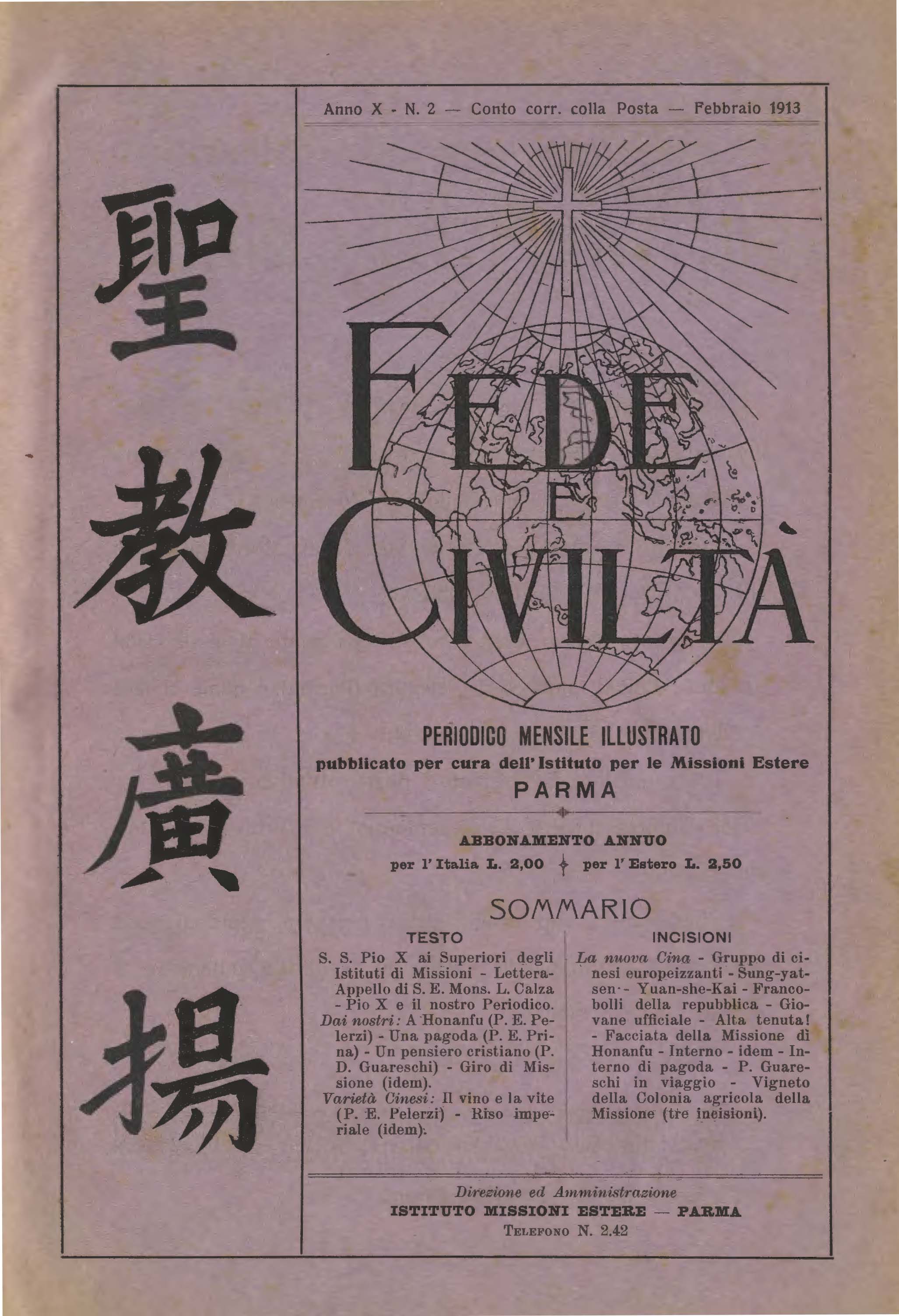 Copertina di 10.1913.02.Fede e Civiltà