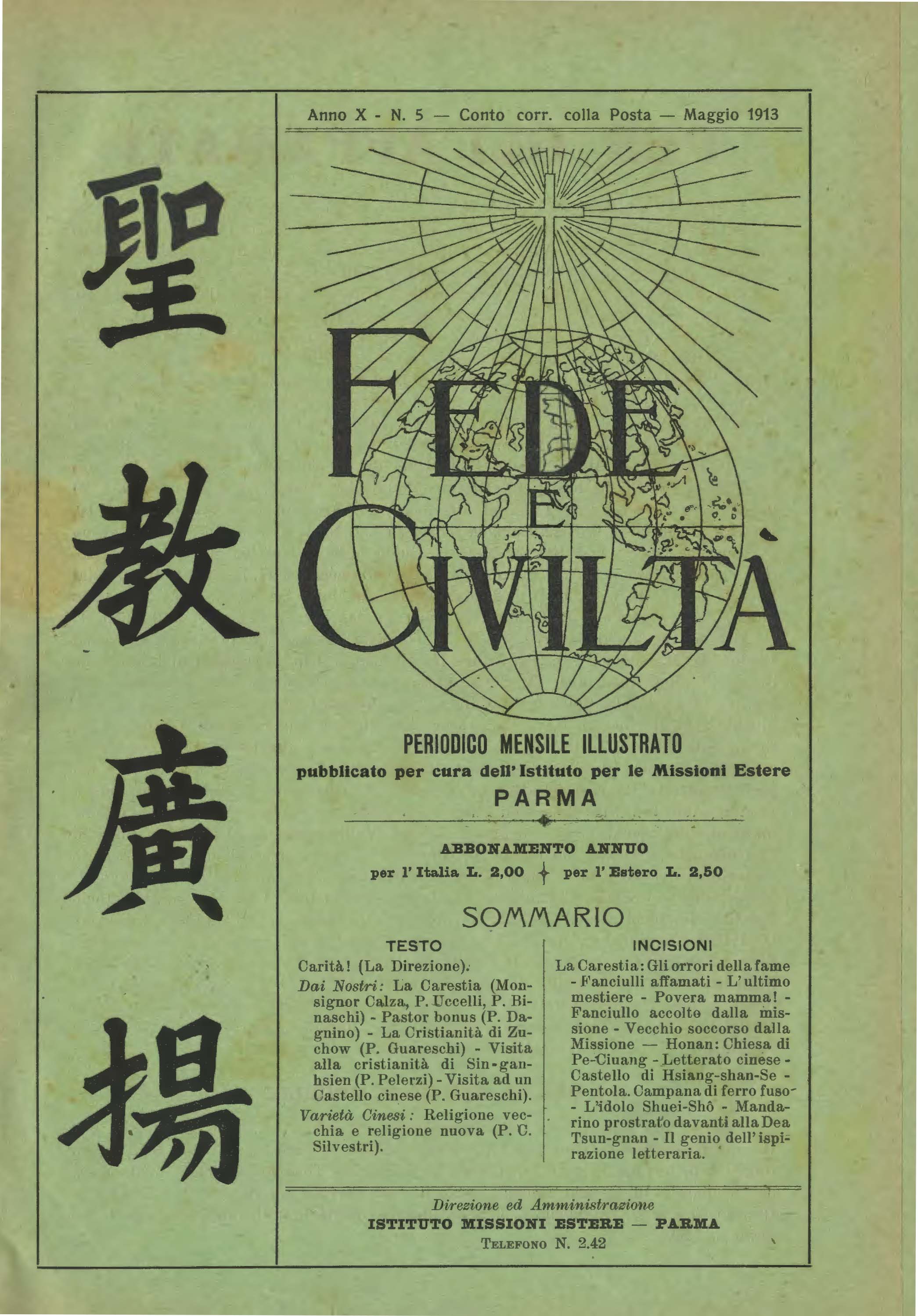Copertina di 10.1913.05.Fede e Civiltà