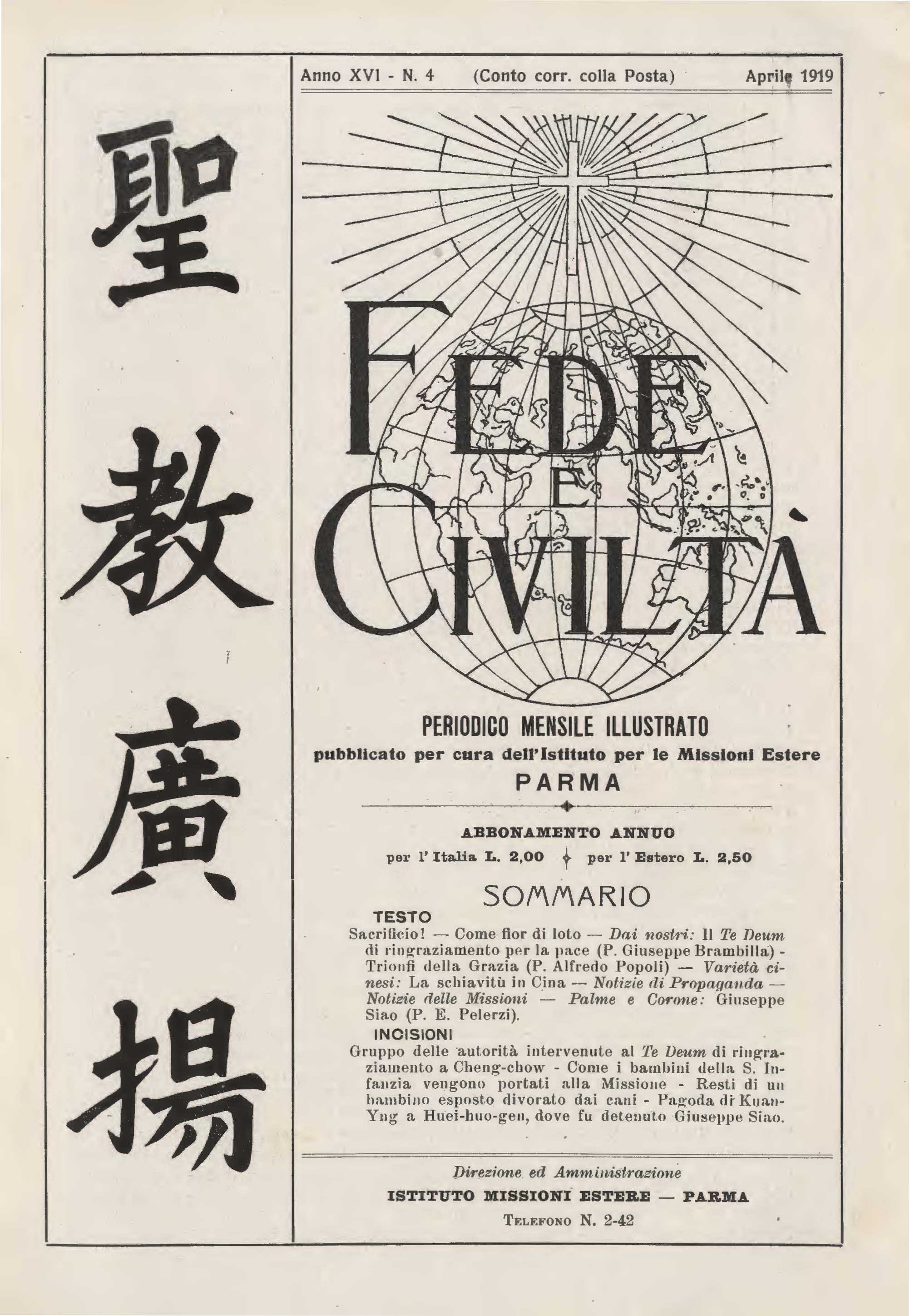 Copertina di 16.1919.04.Fede e Civiltà