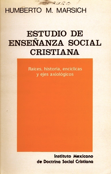 Copertina di Estudio de Enseñanza Social Cristiana