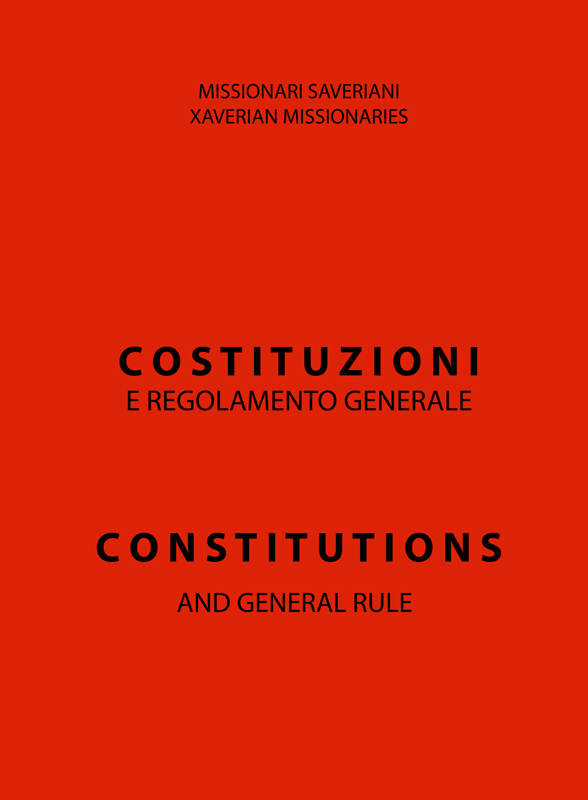 Copertina di Costituzioni e Regolamento generale