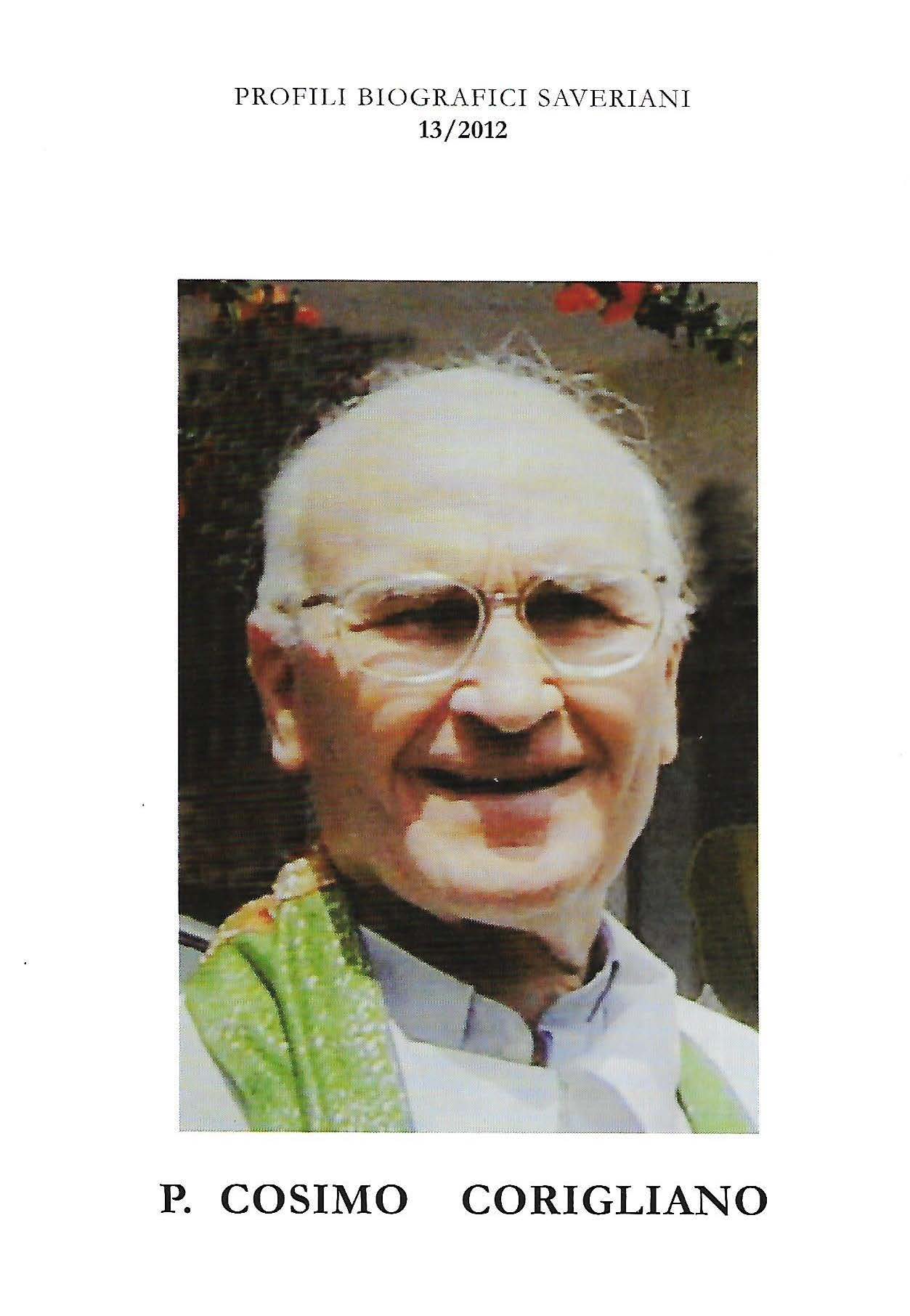 Copertina di 2012.11 - P. Cosimo Corigliano