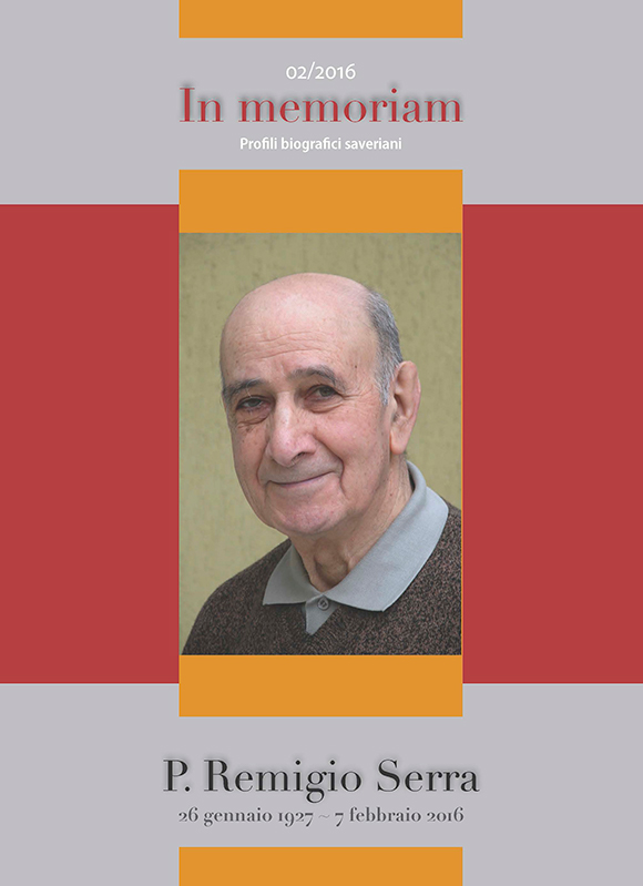 Copertina di 2016.02 - P. Remigio Serra