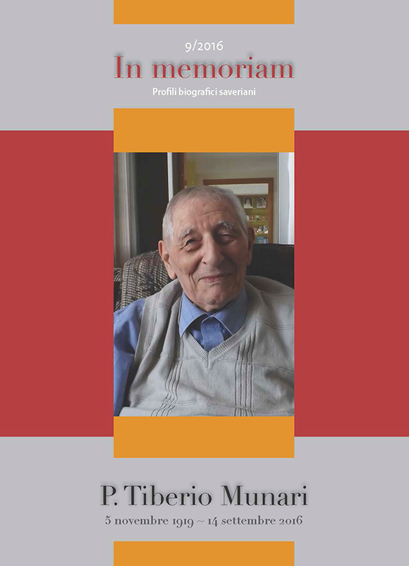 Copertina di 2016.09 - P. Tiberio Munari