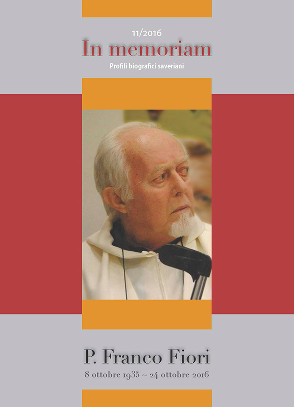 Copertina di 2016.11 - P. Franco Fiori