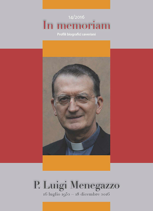 Copertina di 2016.14 - P. Luigi Menegazzo