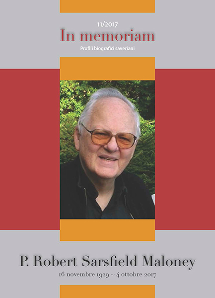 Copertina di 2017.11 - P. Robert Sarsfield Maloney
