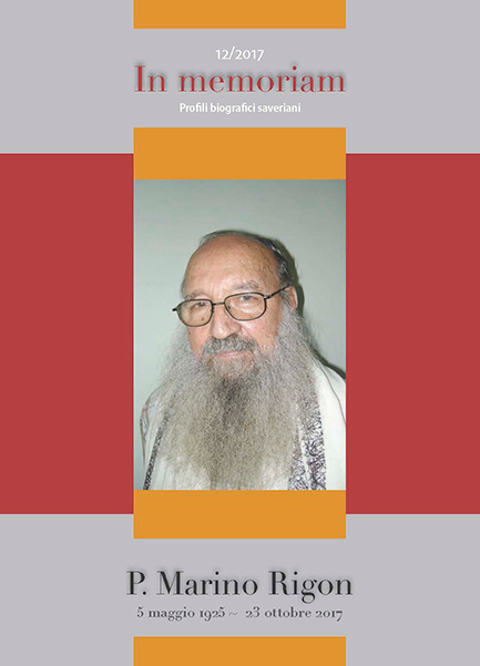 Copertina di 2017.12 - P. Marino Rigon
