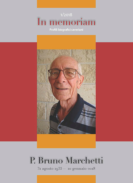 Copertina di 2018.01 - P. Bruno Marchetti