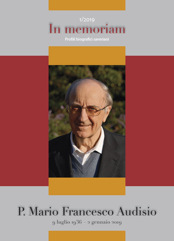 Copertina di 2019.01 - P. Mario Francesco Audisio