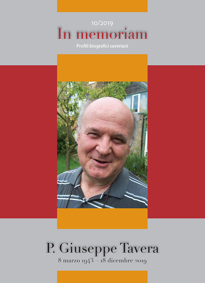 Copertina di 2019.10 - P. Giuseppe Tavera