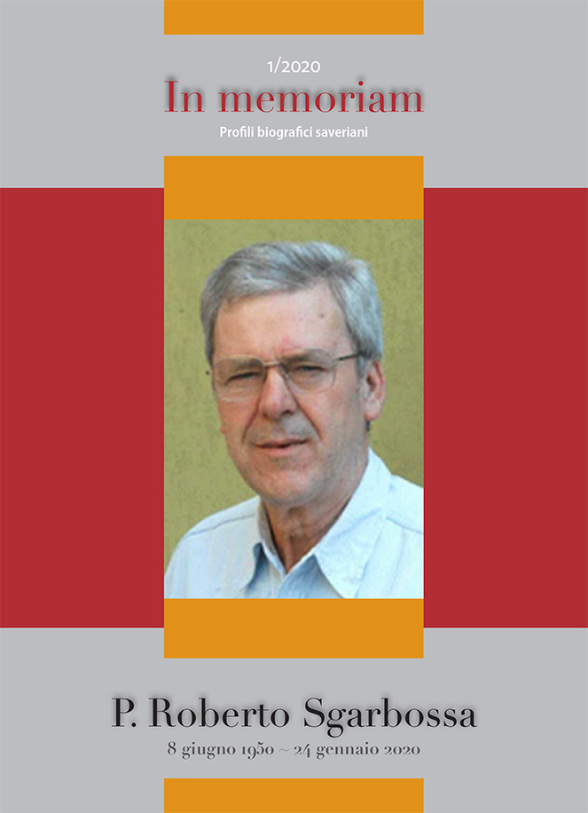 Copertina di 2020.01 - P. Roberto Sgarbossa
