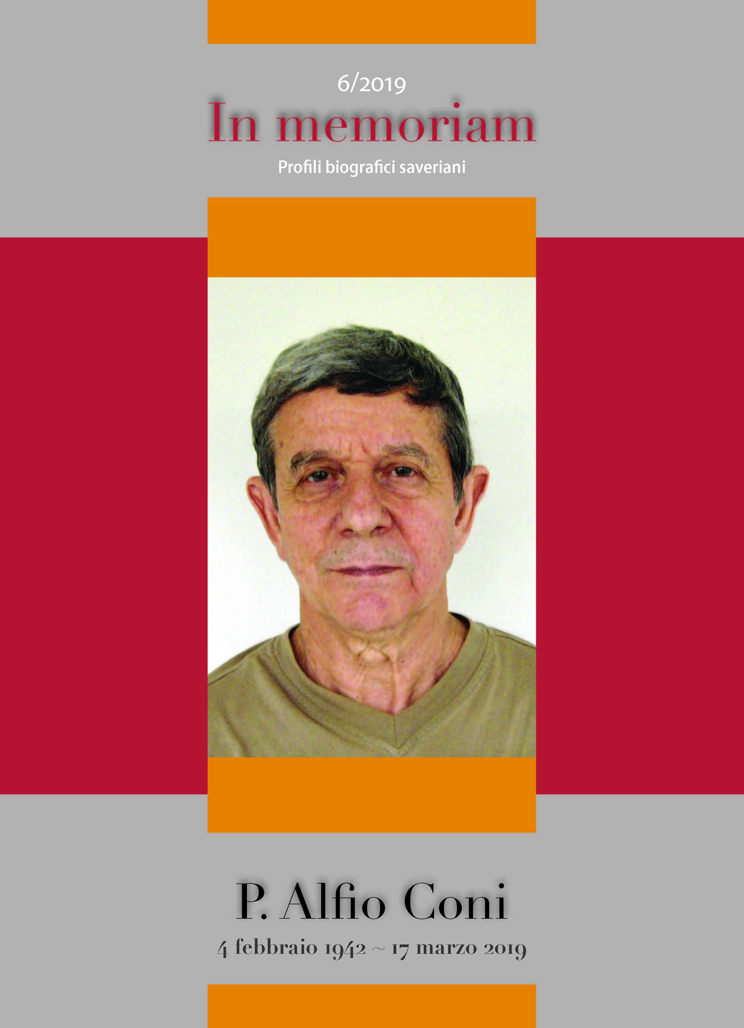 Copertina di 2019.06 - P.Alfio Coni