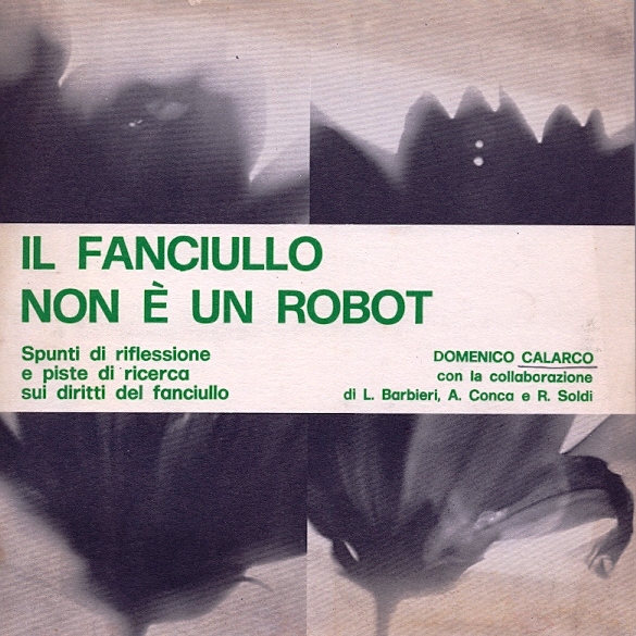 Copertina di Il fanciullo non è un robot