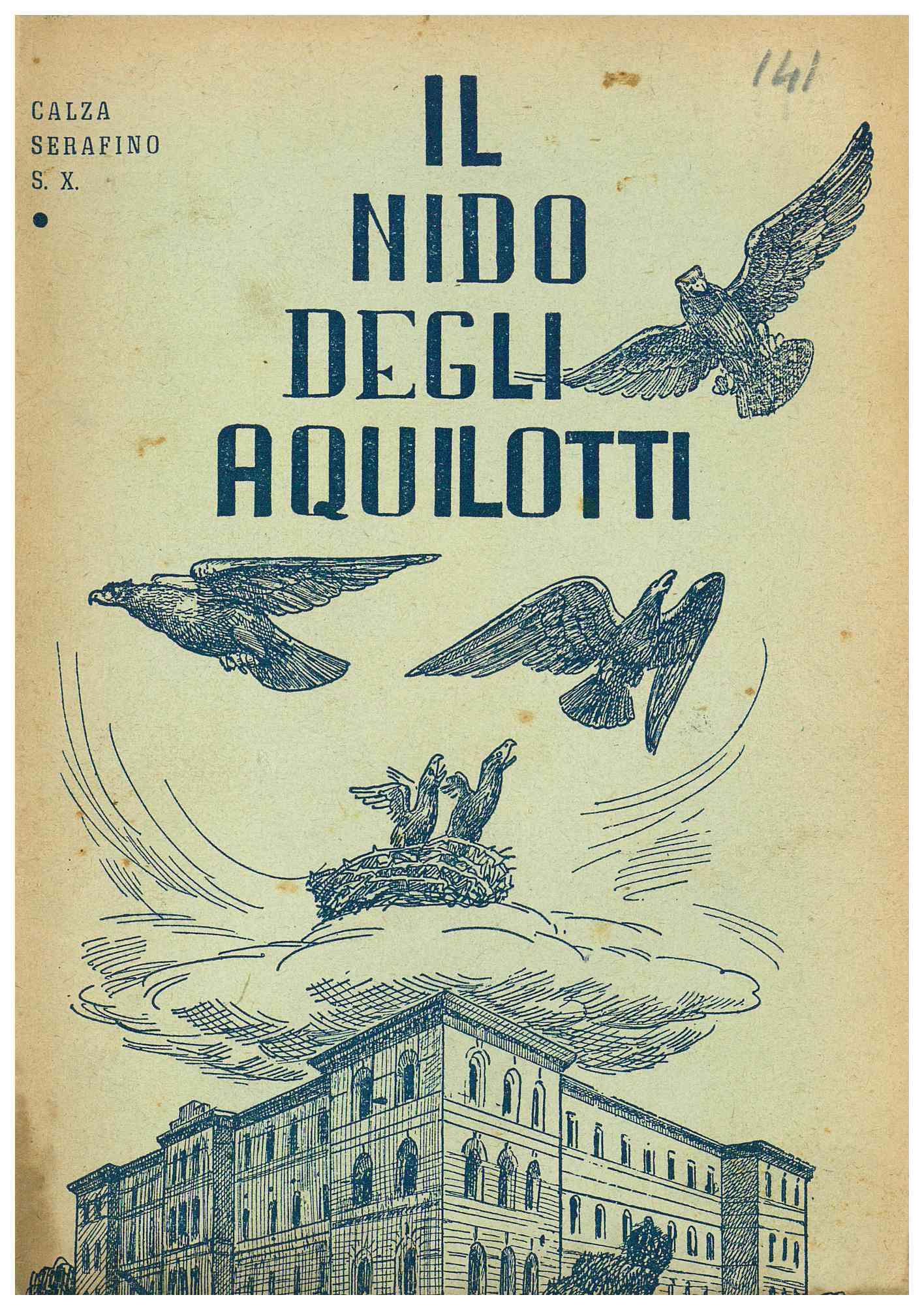 Copertina di Il nido degli aquilotti