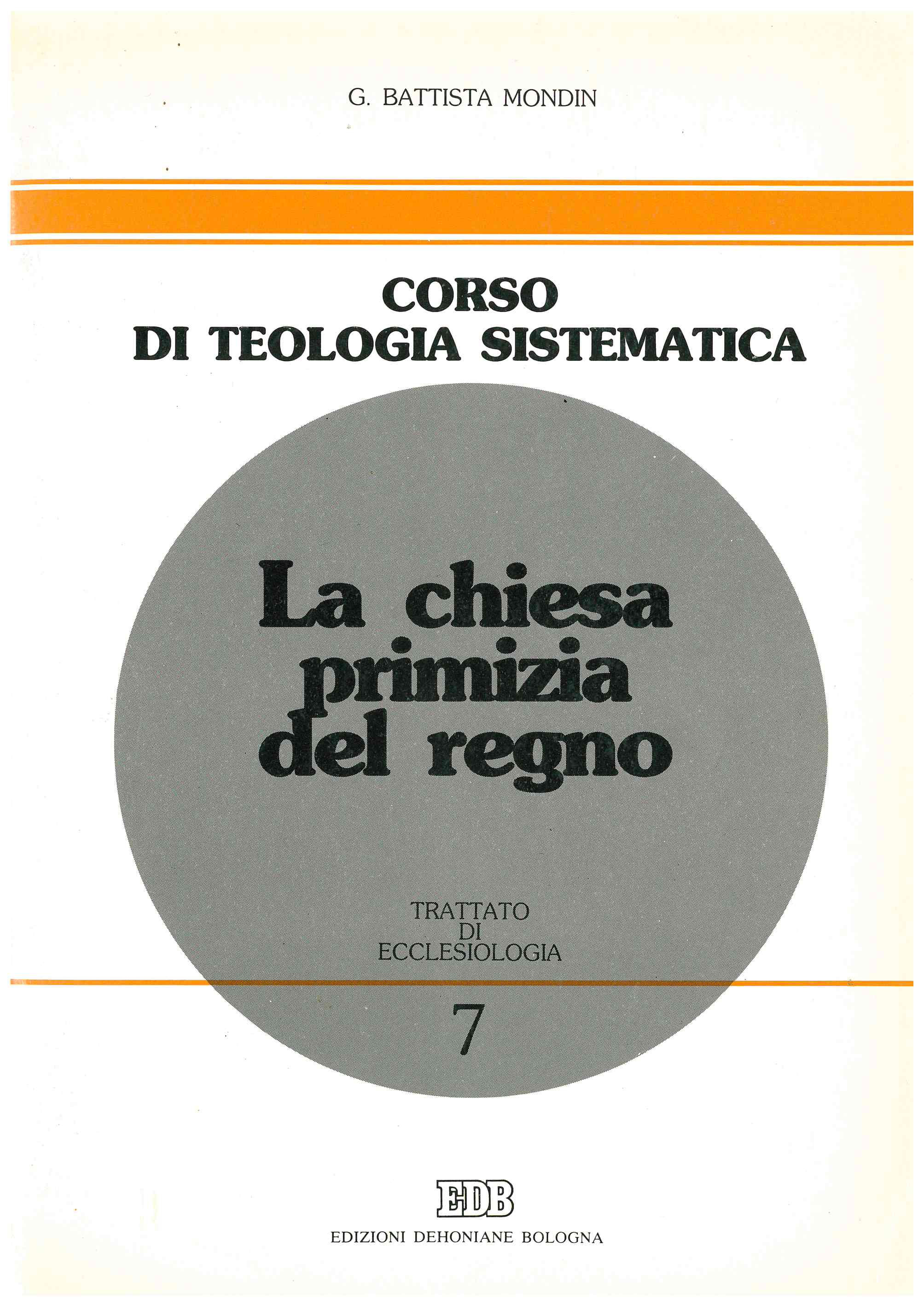 Copertina di La Chiesa primizia del Regno