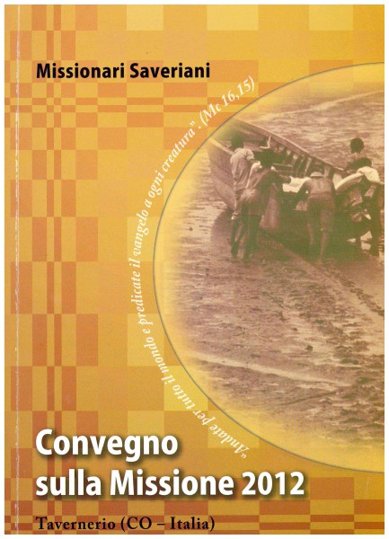 Copertina di Convegno sulla Missione 2012