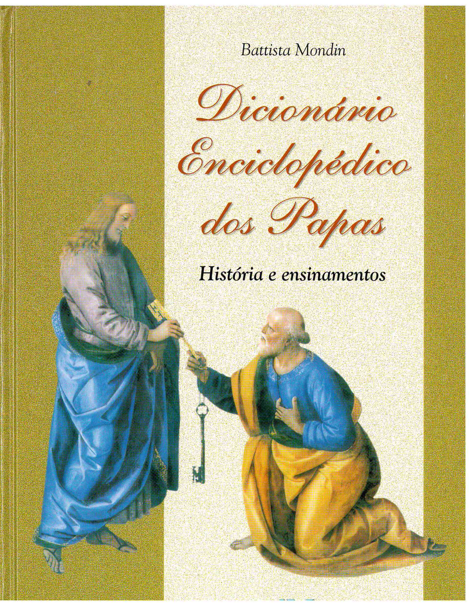Copertina di Dicionário Enciclopédico dos Papas