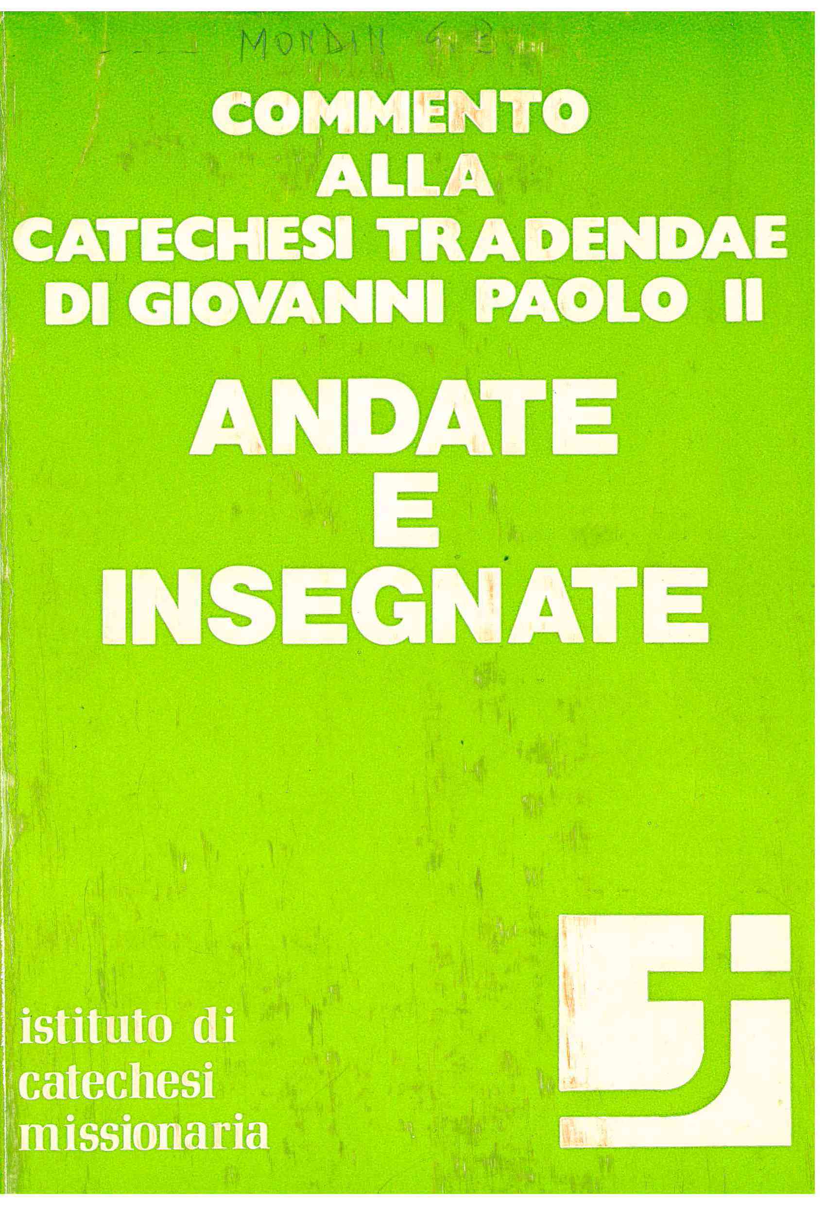 Copertina di Andate e insegnate