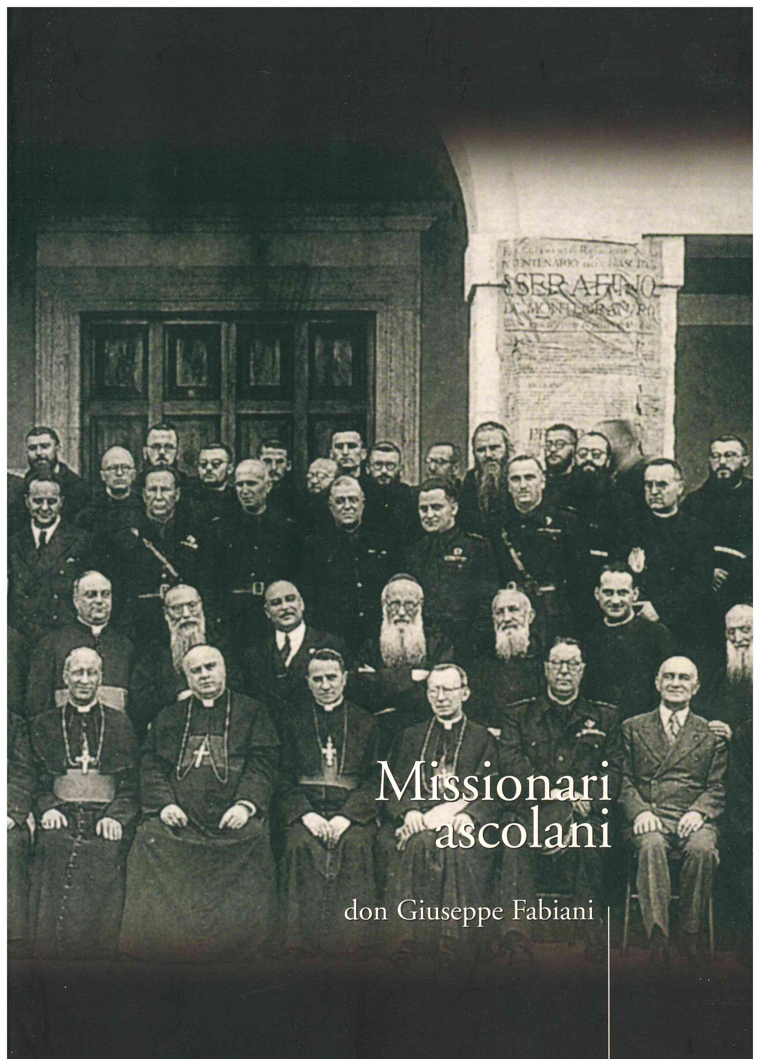 Copertina di Missionari ascolani