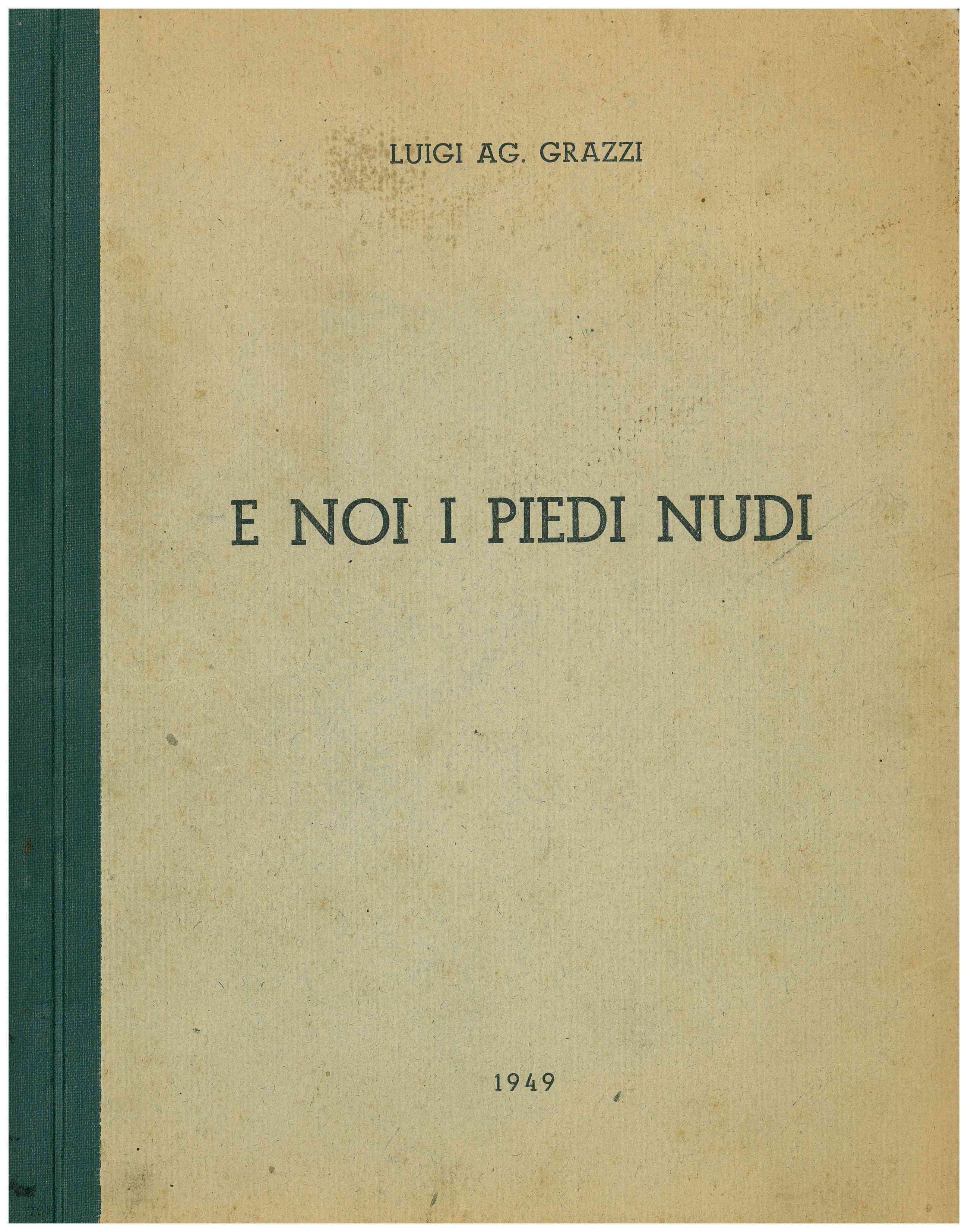 Copertina di E noi i piedi nudi