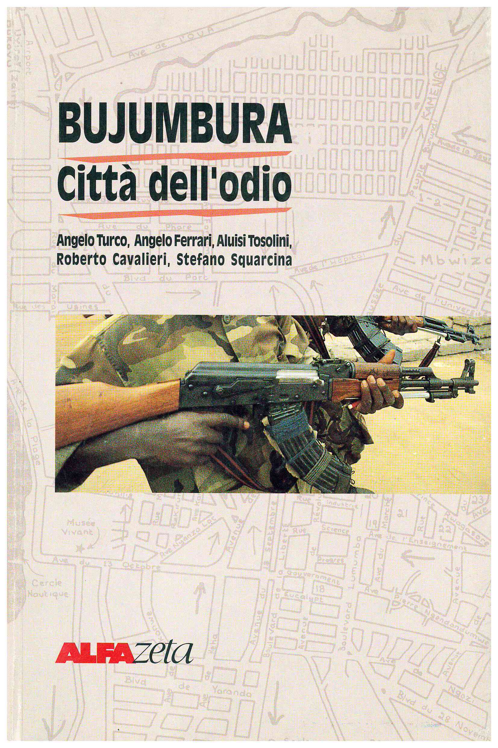 Copertina di Bujumbura Città dell'odio