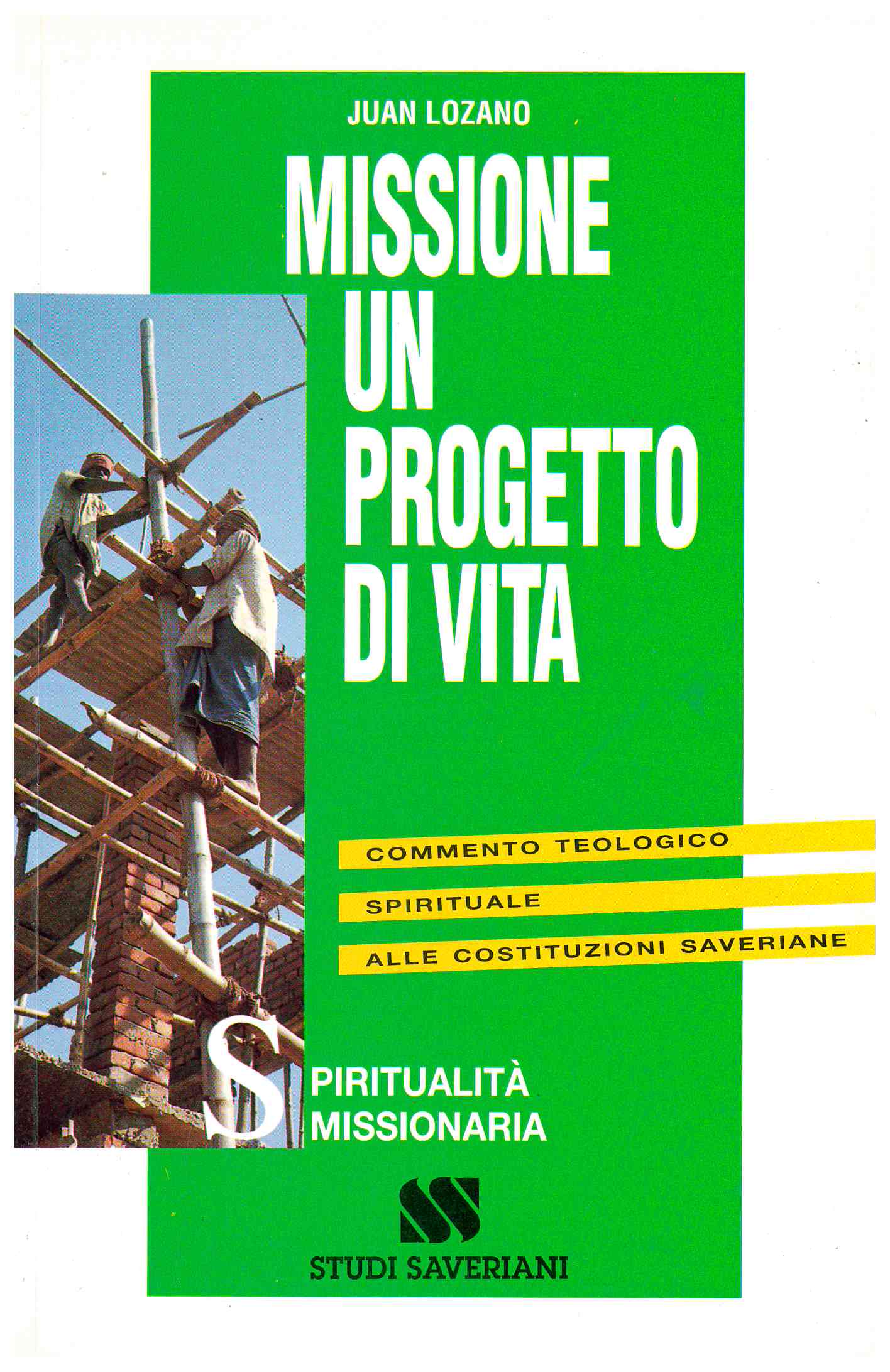 Copertina di Missione un progetto di vita