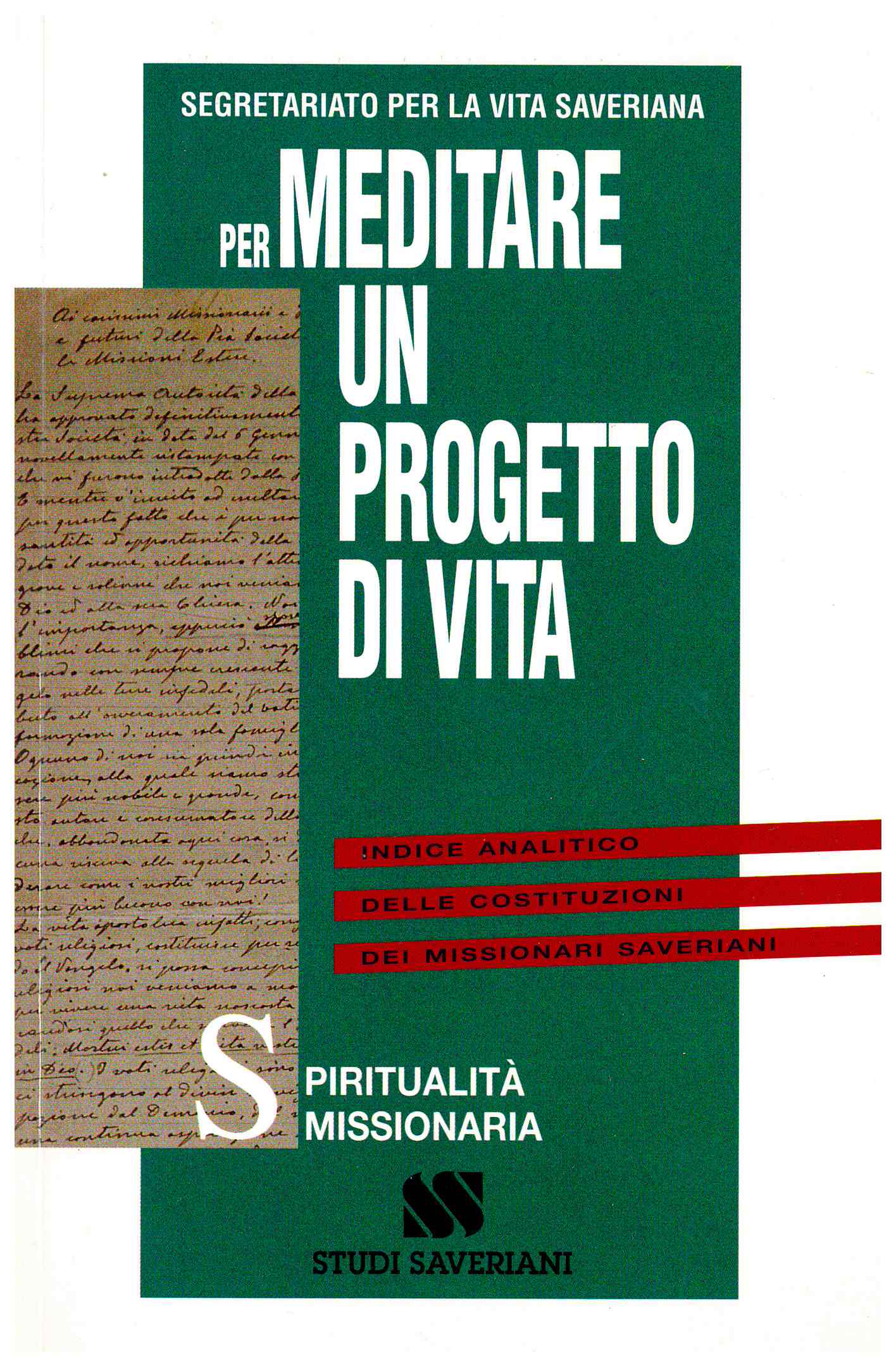 Copertina di Per meditare un progetto di vita