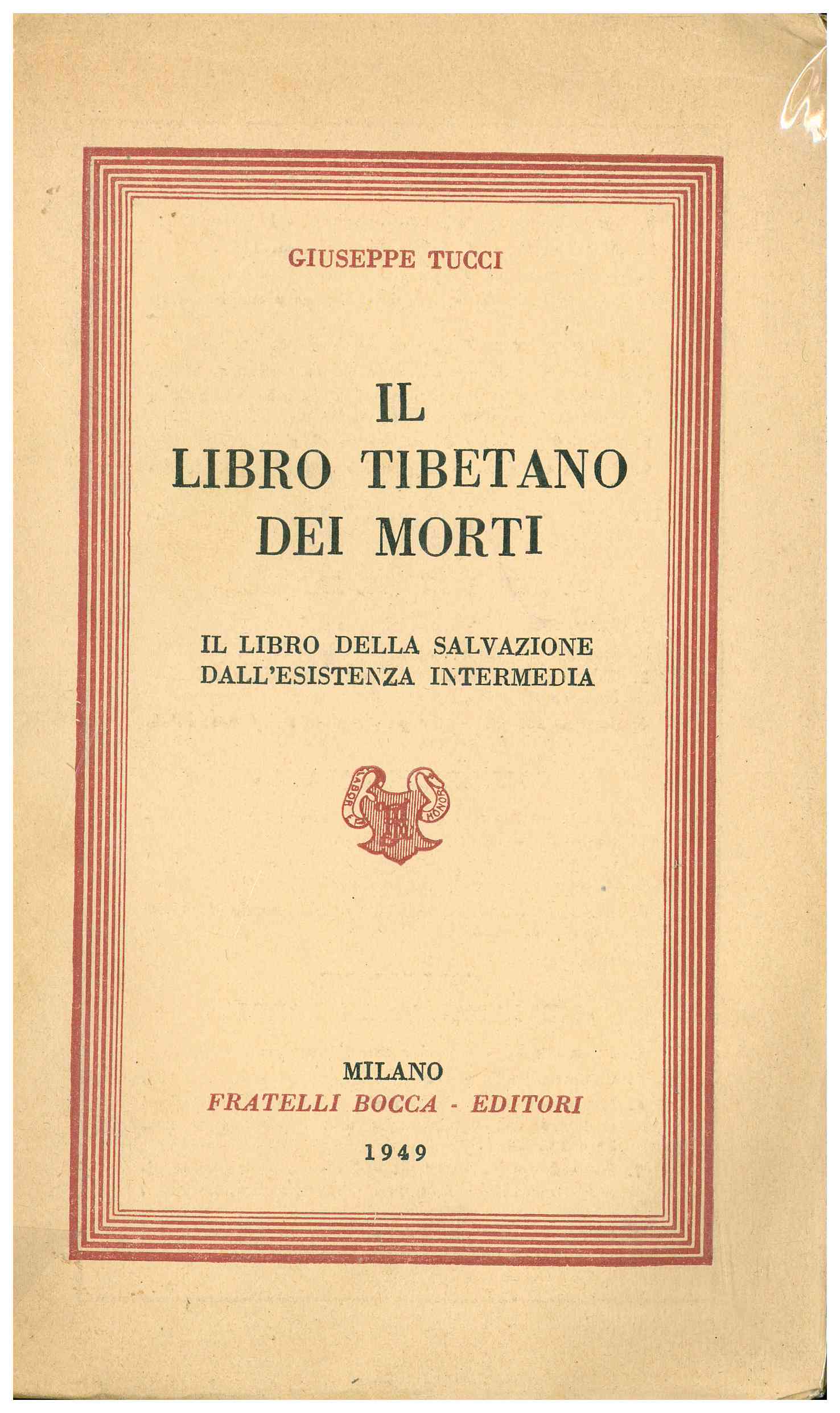 Copertina di Il libro tibetano dei morti