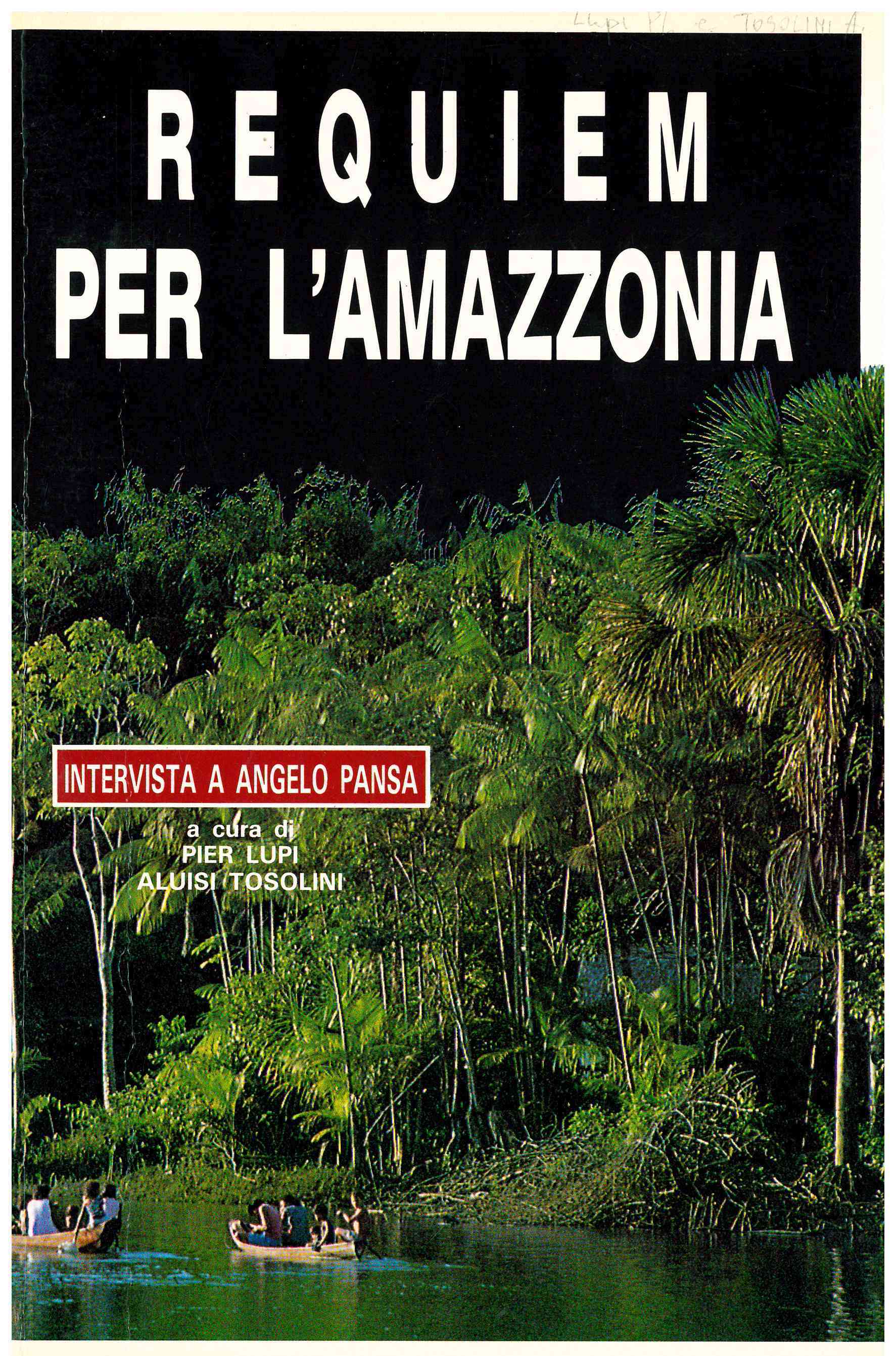 Copertina di Requiem per l'Amazzonia