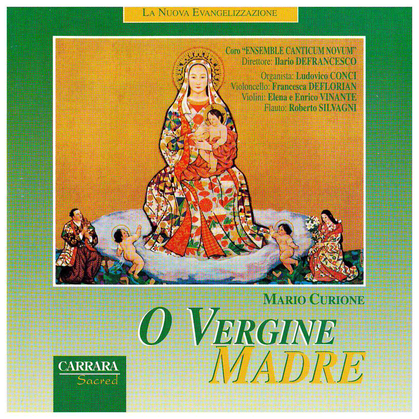 Copertina di O Vergine Madre