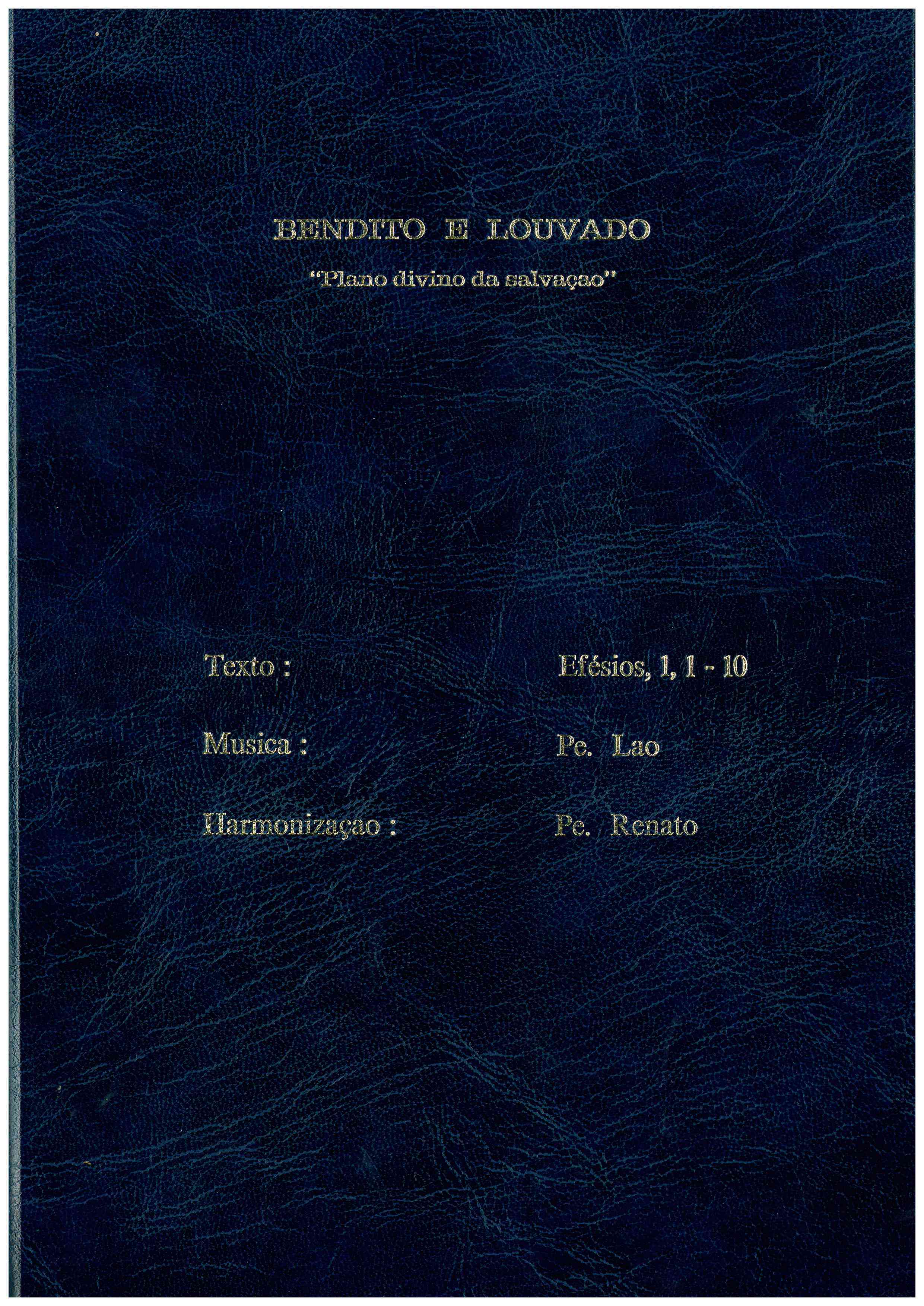 Copertina di Bendito e louvado