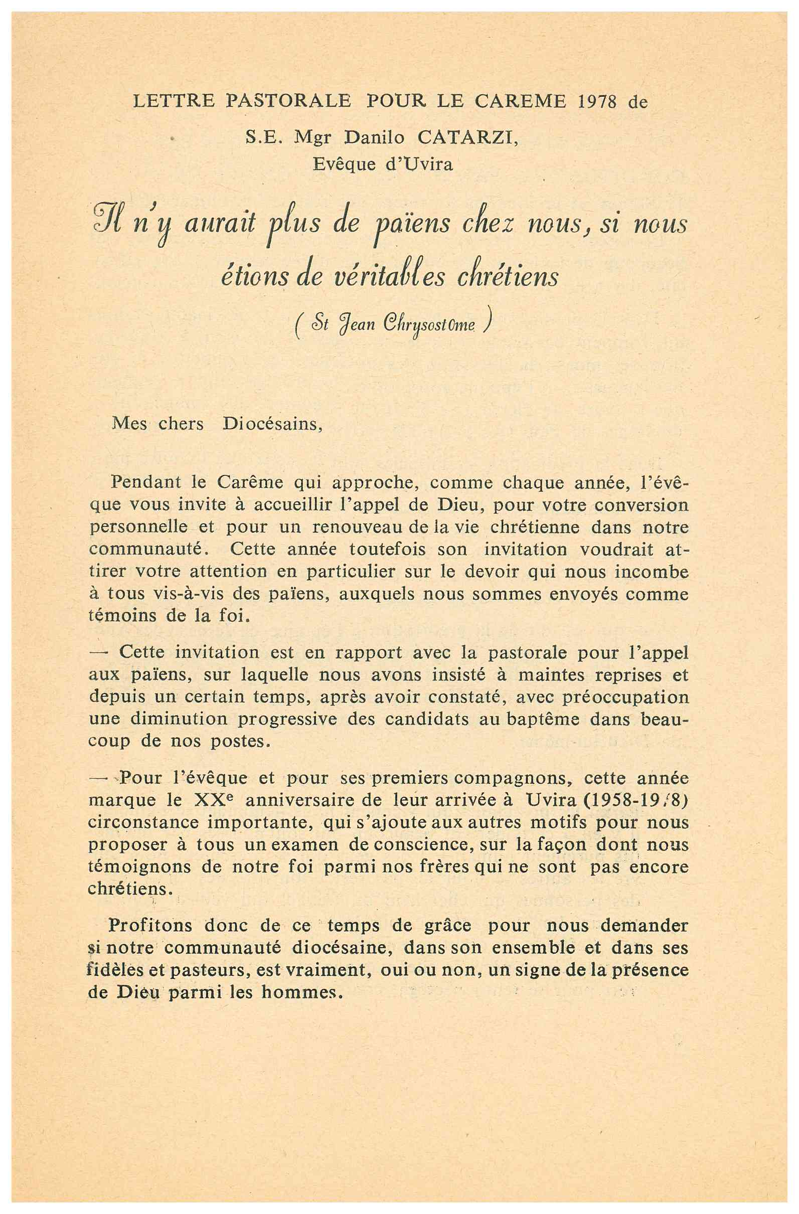 Copertina di Il n'y aurait plus de païens chez nous, si nous étions de véritables chrétiens