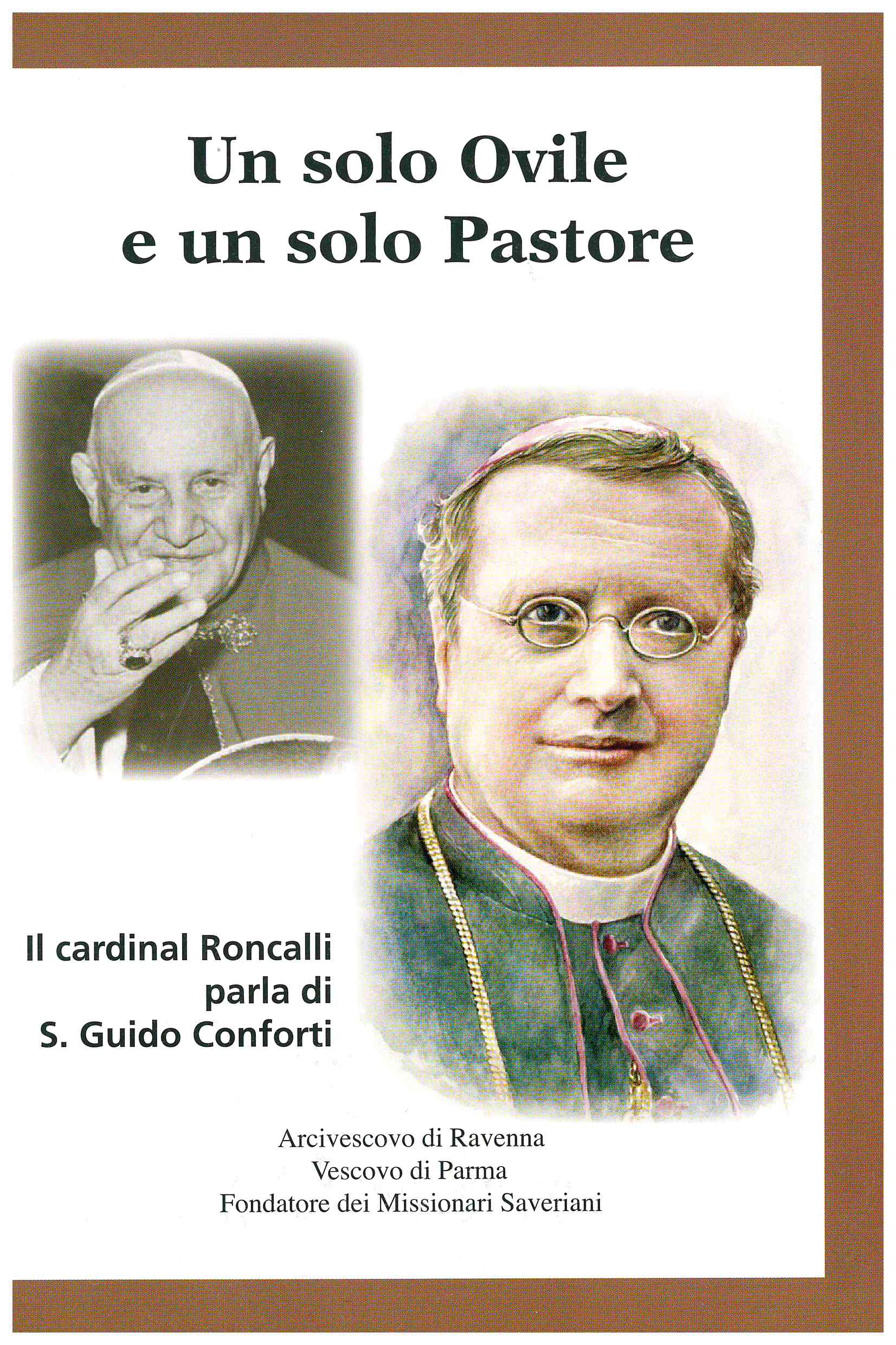 Copertina di Un solo Ovile e un solo Pastore