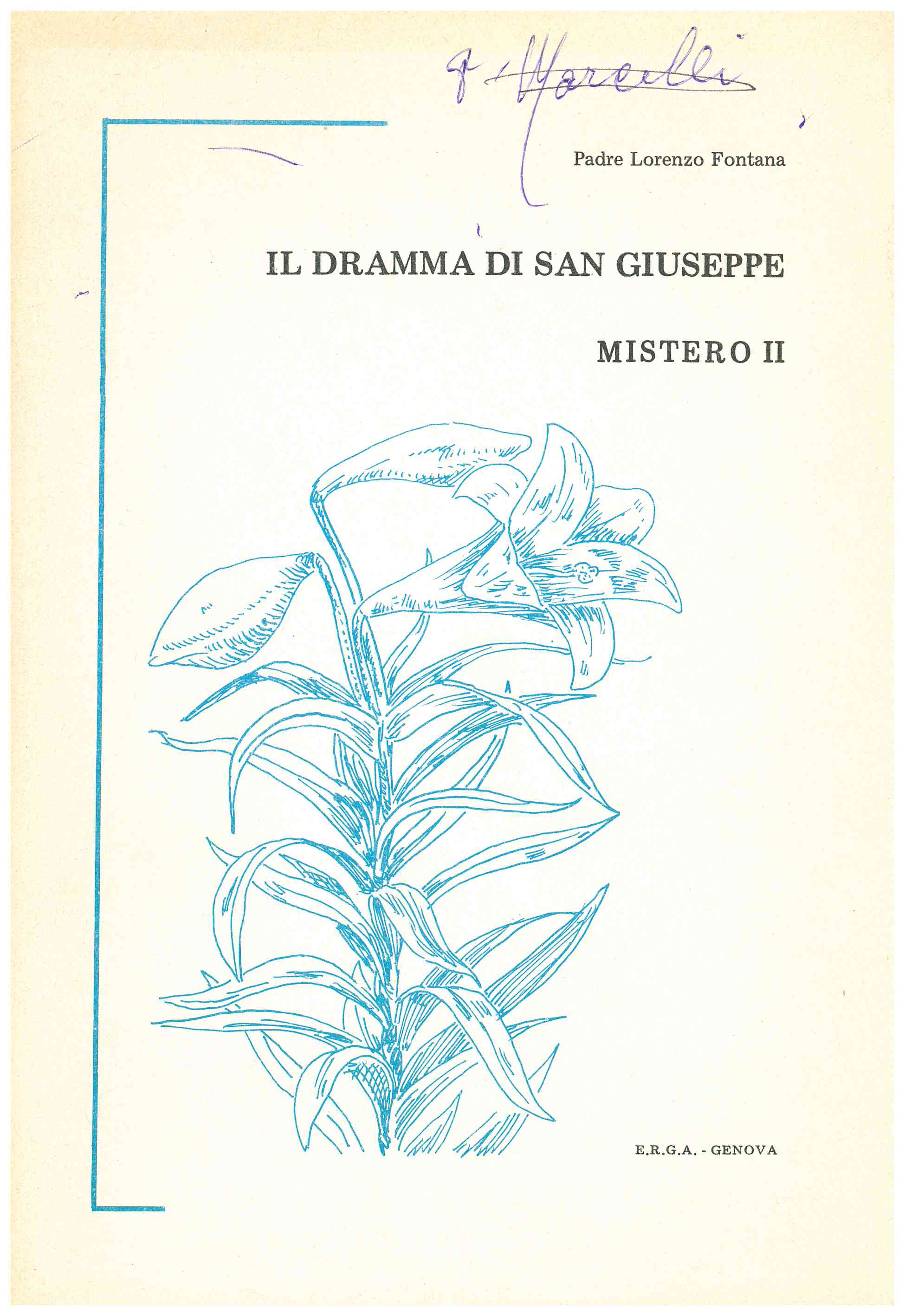 Copertina di Il dramma di San Giuseppe 
