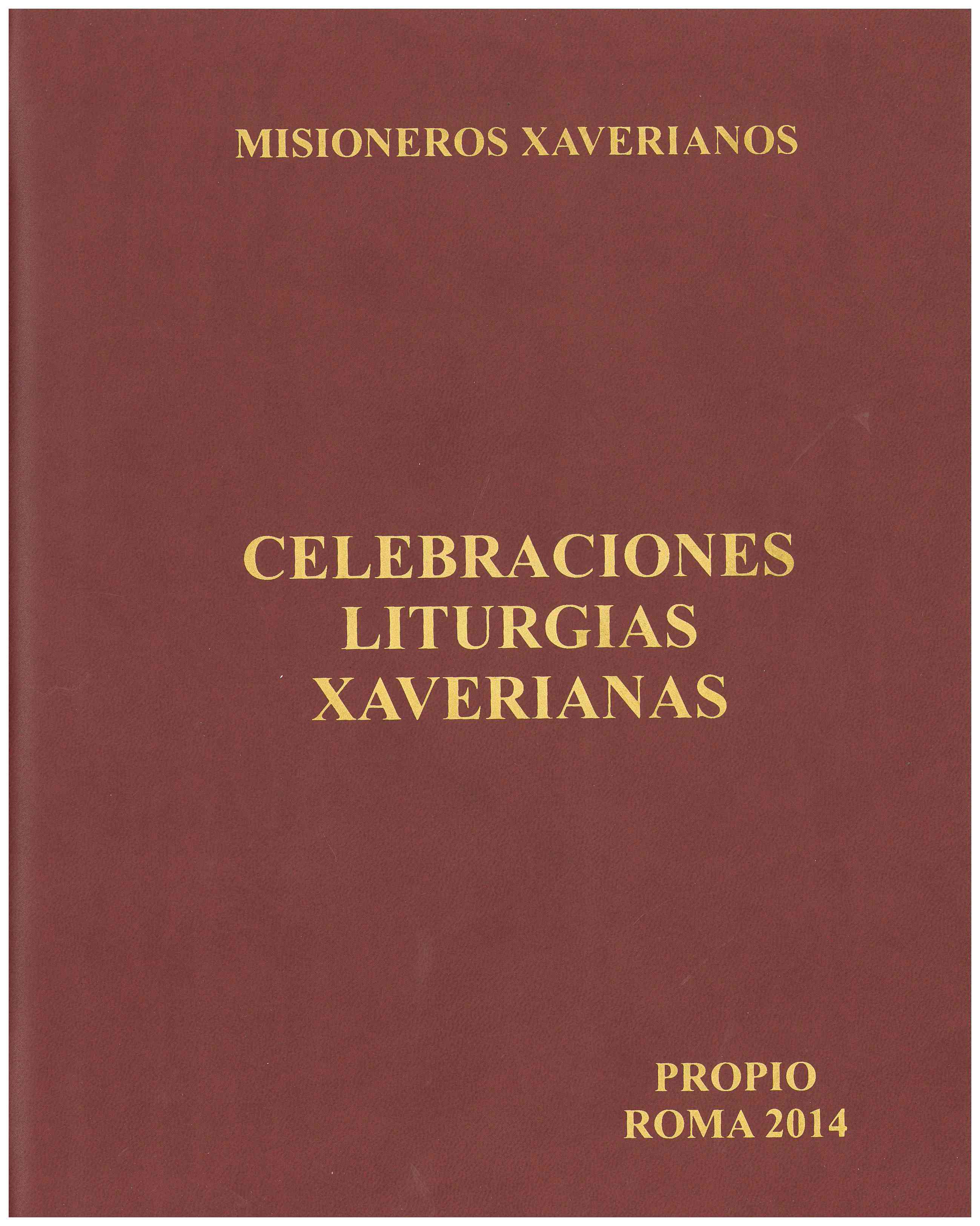 Copertina di Celebraciones Litúrgicas Xaverianas