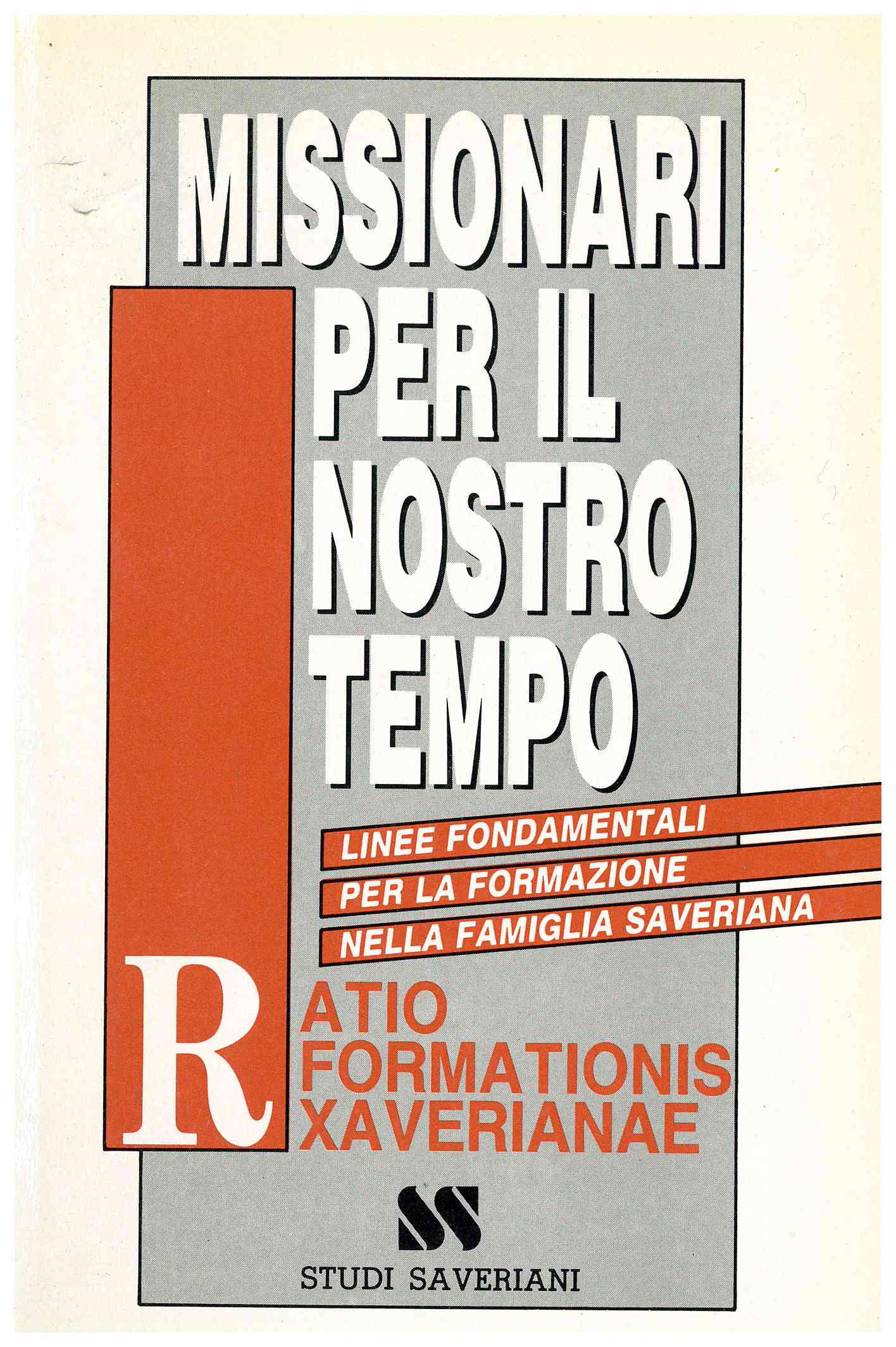 Copertina di Missionari per il nostro tempo 