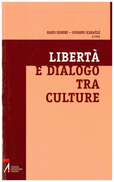 Copertina di Libertà e dialogo tra le culture