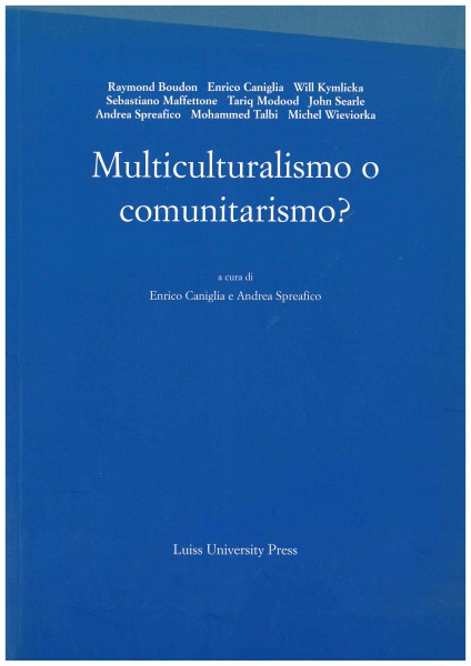 Copertina di Multiculturalismo o comunitarismo?