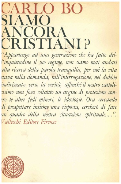 Copertina di Siamo ancora cristiani?
